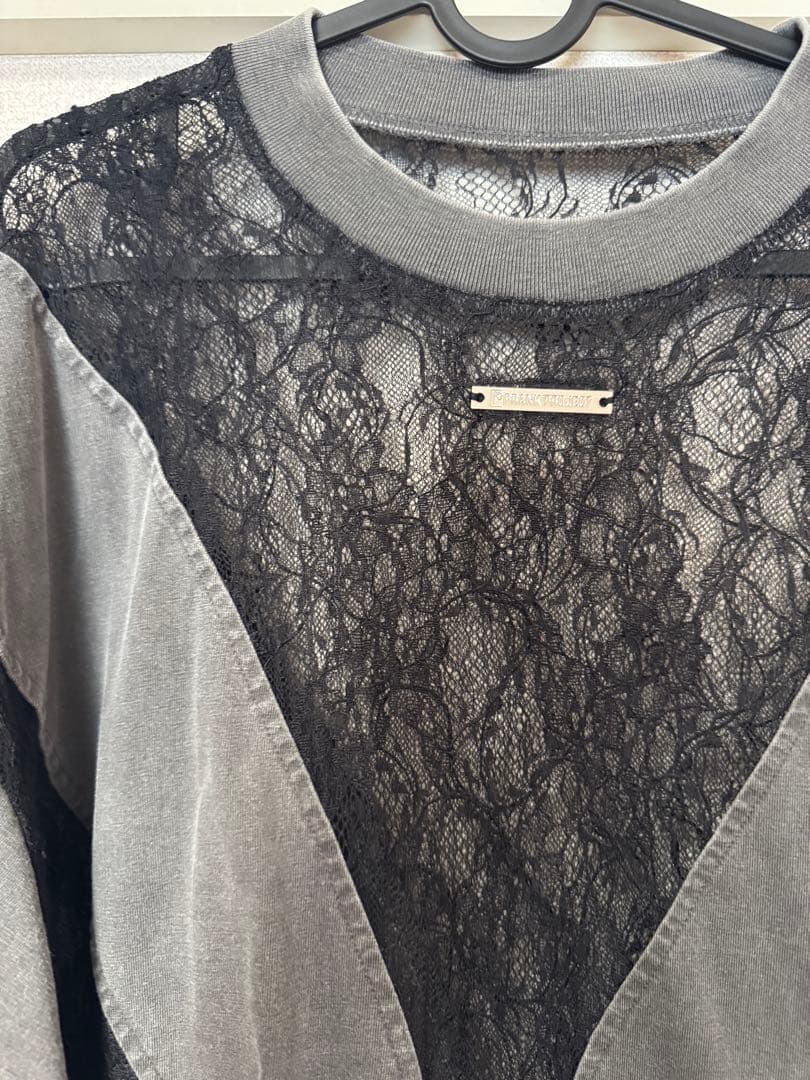 PRANK PROJECT メゾンスペシャル　Pigment Lace Top