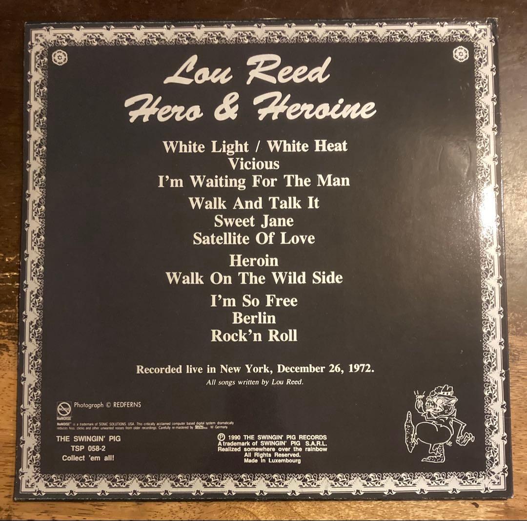 ◾️ルー・リード/1972年12月26日ニューヨーク公演◾️LOU REED / H