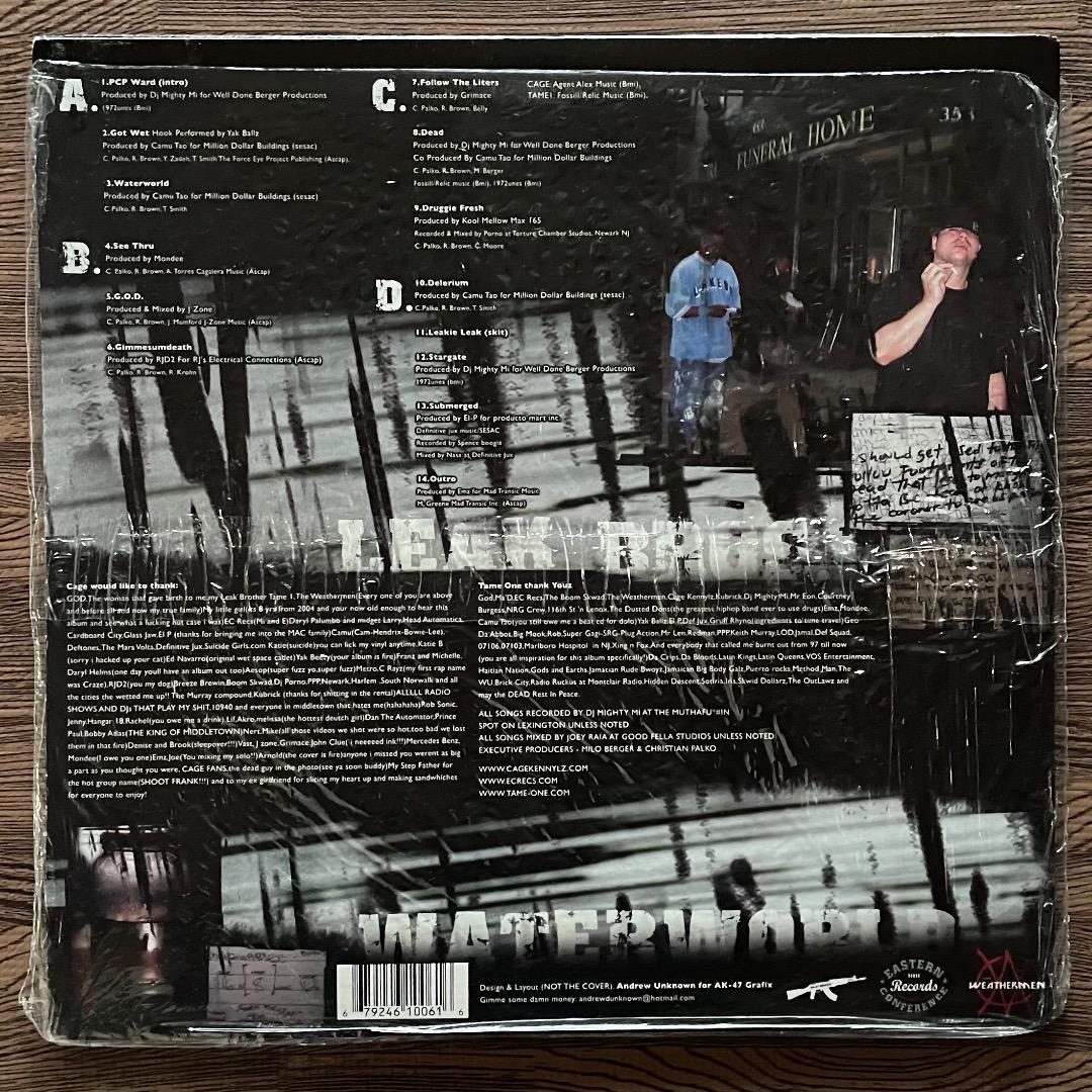 Cage & Tame1 Leak Bros – Waterworld 2LP