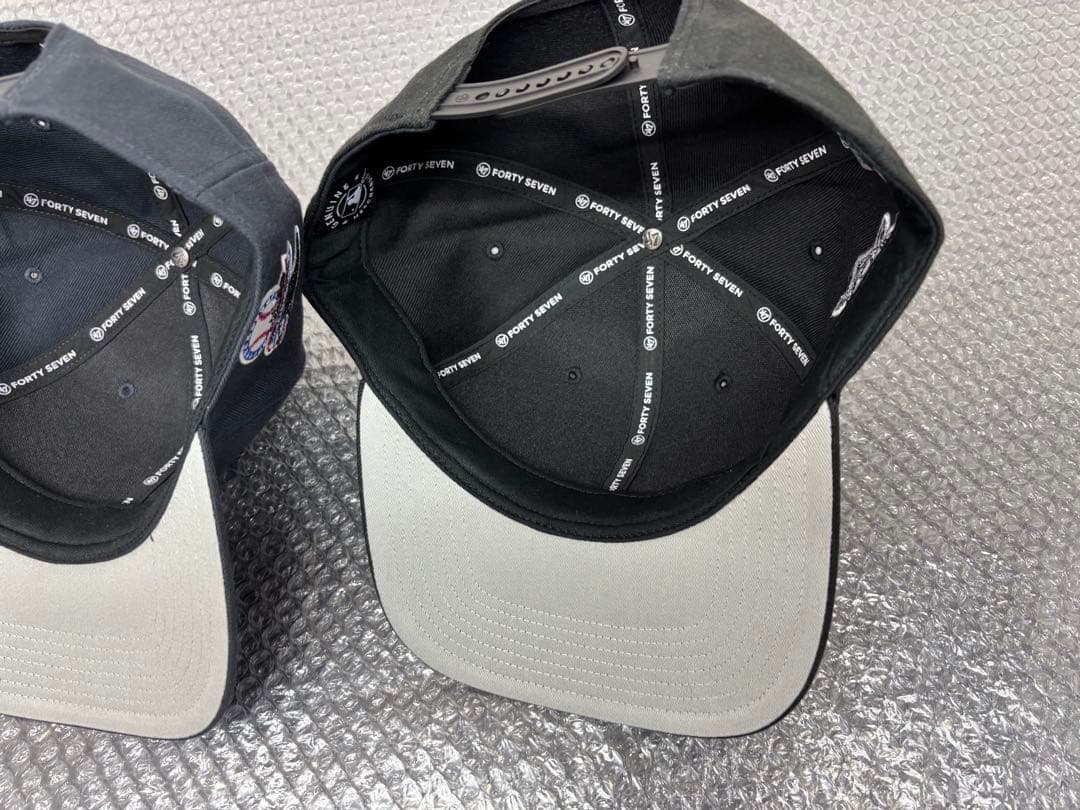 ② 美品 47 フォーティセブン スナップバック CAP キャップ MLB