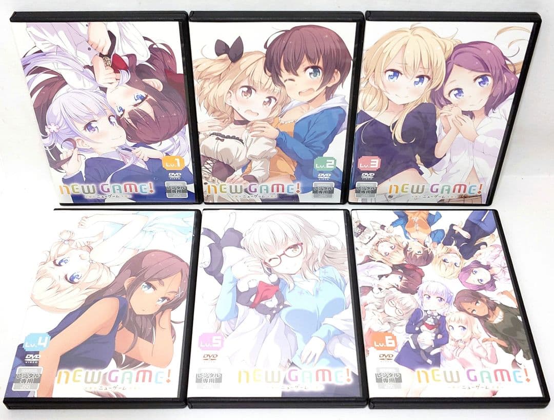 NEW GAME/ニューゲーム【1期+2期】全12巻セット