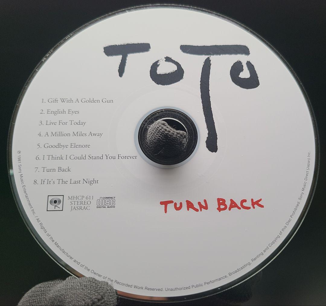TOTO/TURN BACK ターンバック　紙ジャケット仕様