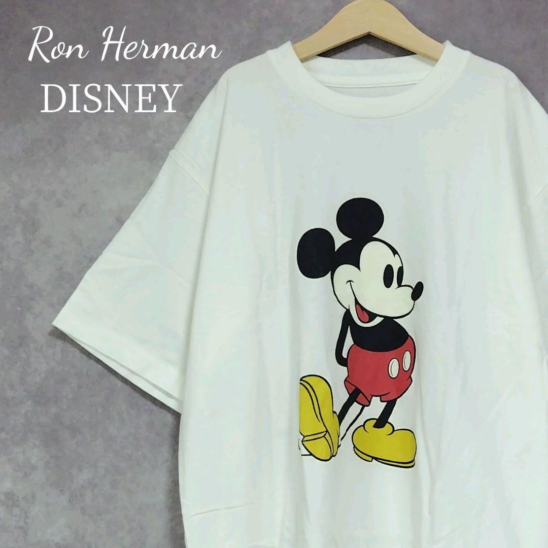 DISNEY Tシャツ　Ron Herman　10周年　ホワイト　Mickey