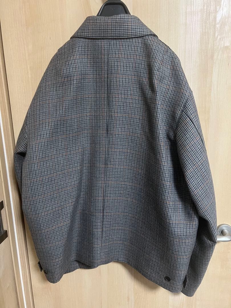 K*b様 【美品】AURALEE ウールジャケット 千鳥柄 サイズ4 カバー付き
