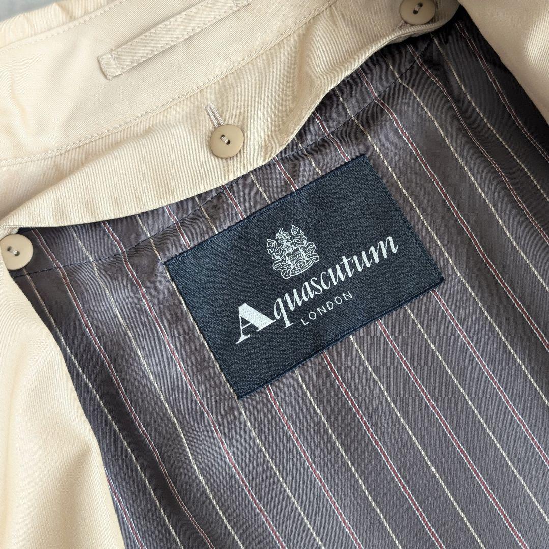 Aquascutum トレンチコート アクアスキュータム ライナー付き