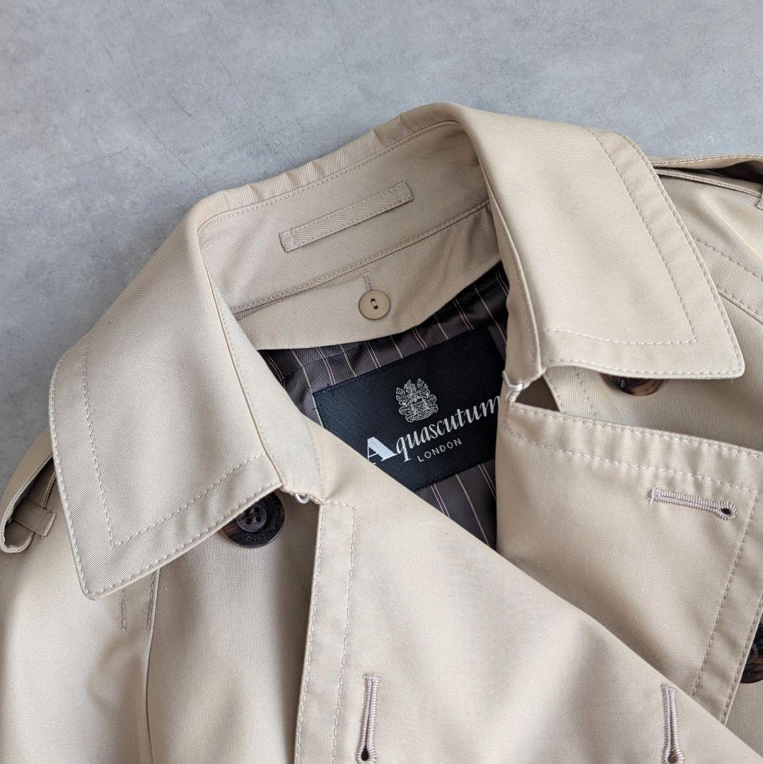 Aquascutum トレンチコート アクアスキュータム ライナー付き