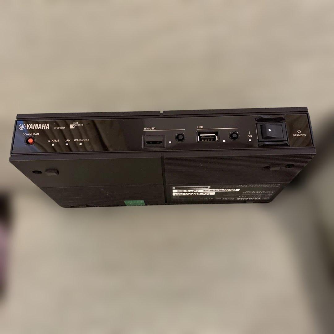 YAMAHA NVR510 初期化 動作確認済