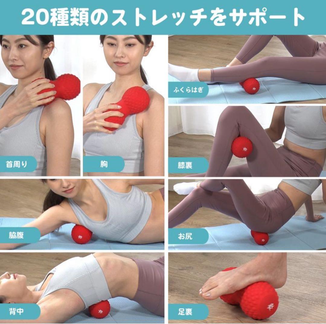 フィットネスクラブ シェイプツインボール STB-100 ブラック ★美品