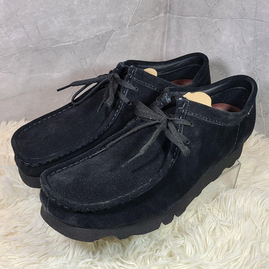 【クラークス オリジナルズ】ワラビー GTX　GORE-TEX　ブラック
