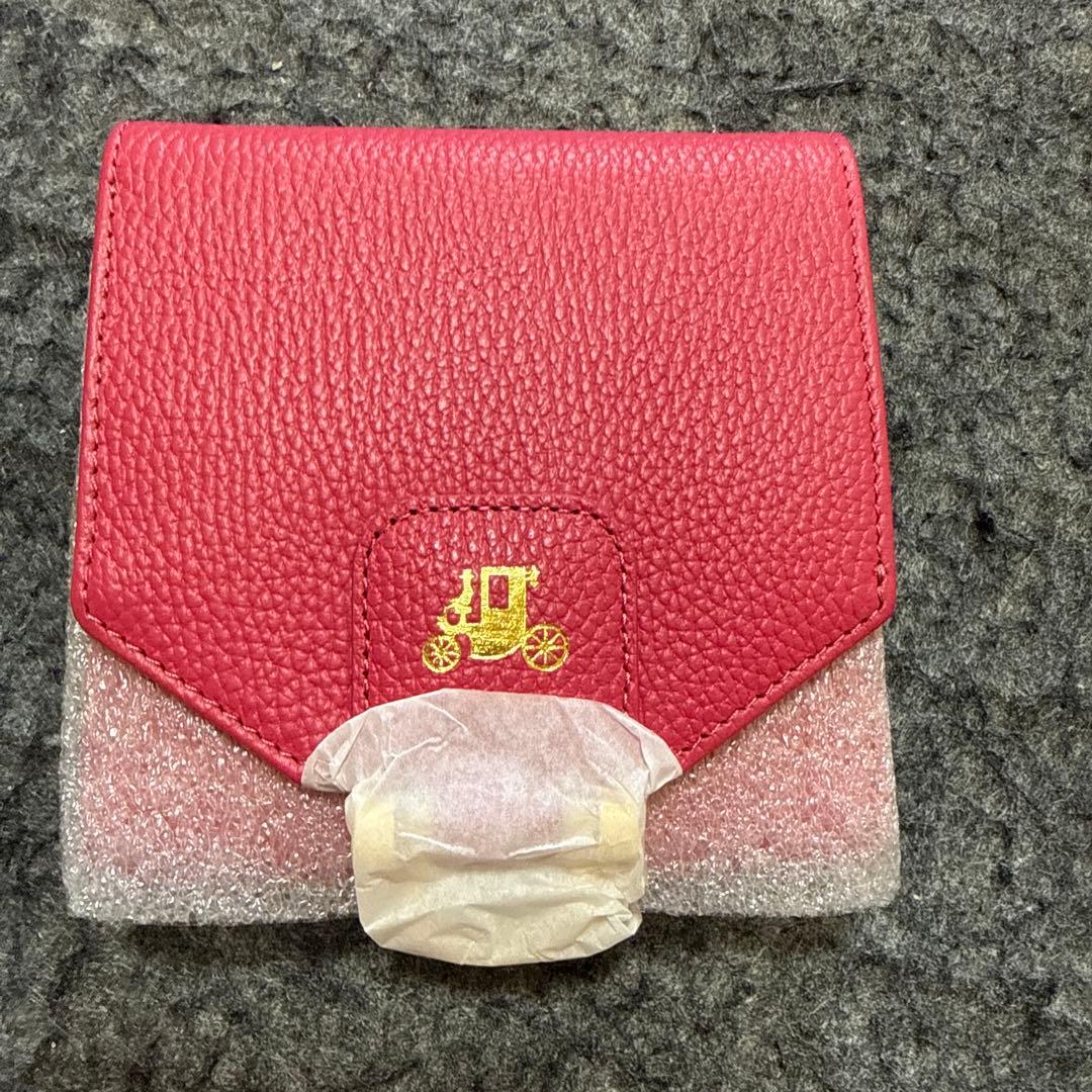 ATAO ロトロ マゼンタ 二つ折り財布