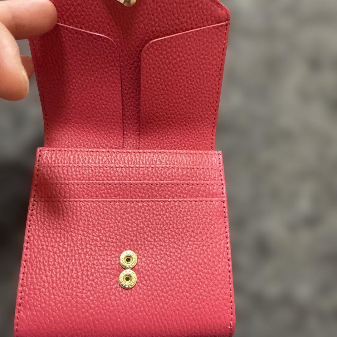ATAO ロトロ マゼンタ 二つ折り財布