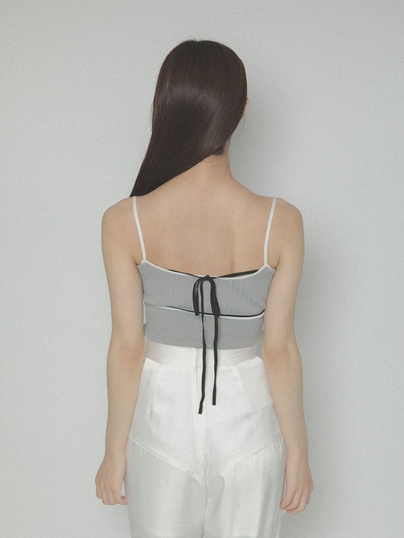【新品未開封】MELT THE LADY tiny line camisole