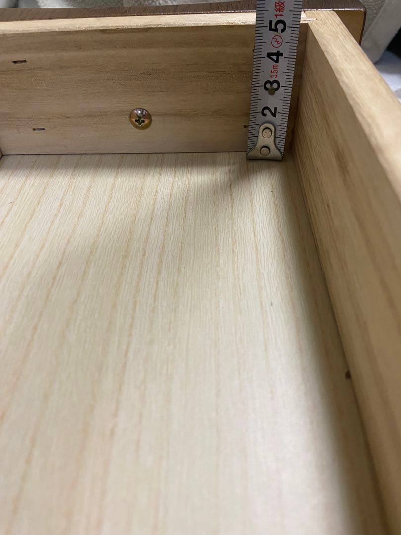 木製ドレッサー／鏡台、姿見　椅子付き
