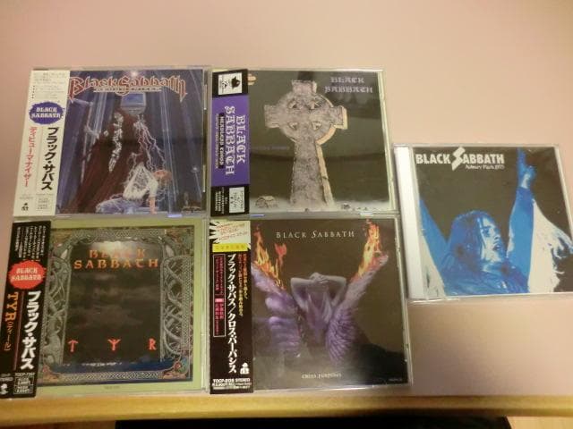 BLACK SABBATH　ブラックサバス　CD5枚セット