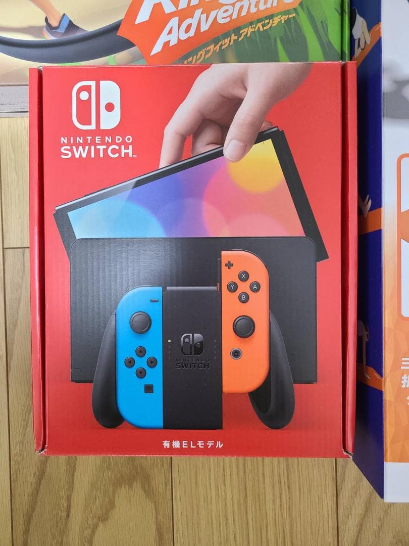 [ほぼ新品] ニンテンドースイッチ有機ELモデル +リングフィットアドベンチャー