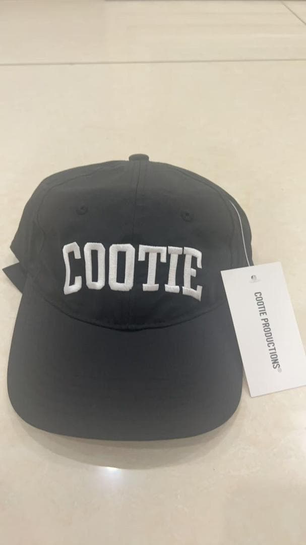 COOTIE PRODUCTIONS ベースボールキャップ ブラック未使用