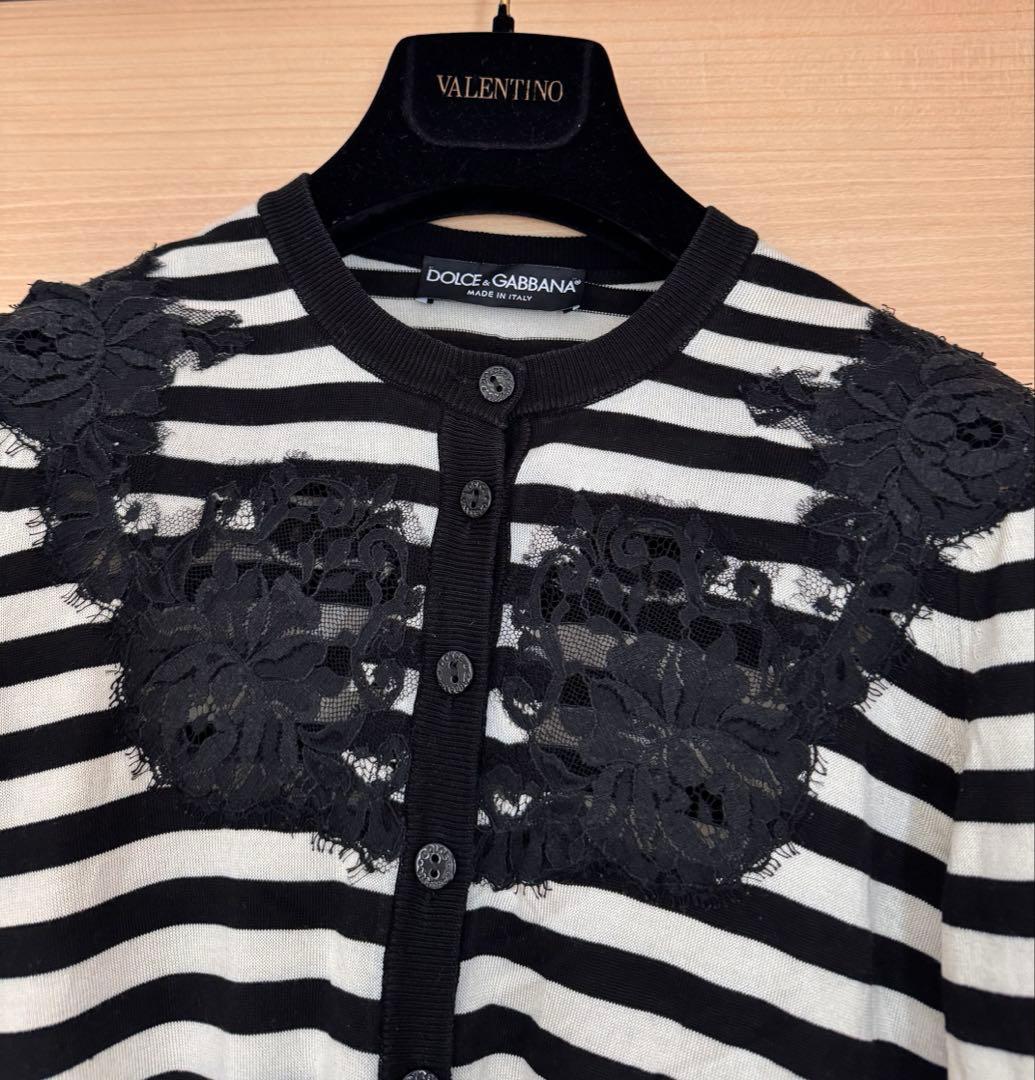 hy ☆DOLCE&GABBANA☆カーディガン　サイズ38 小難あり