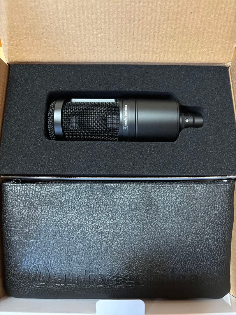 audio-technica AT2020 コンデンサーマイク　付属品付き