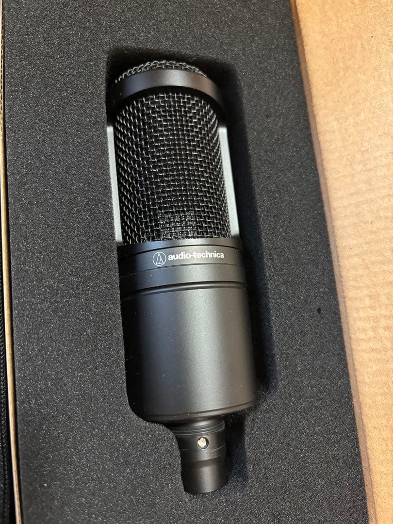 audio-technica AT2020 コンデンサーマイク　付属品付き