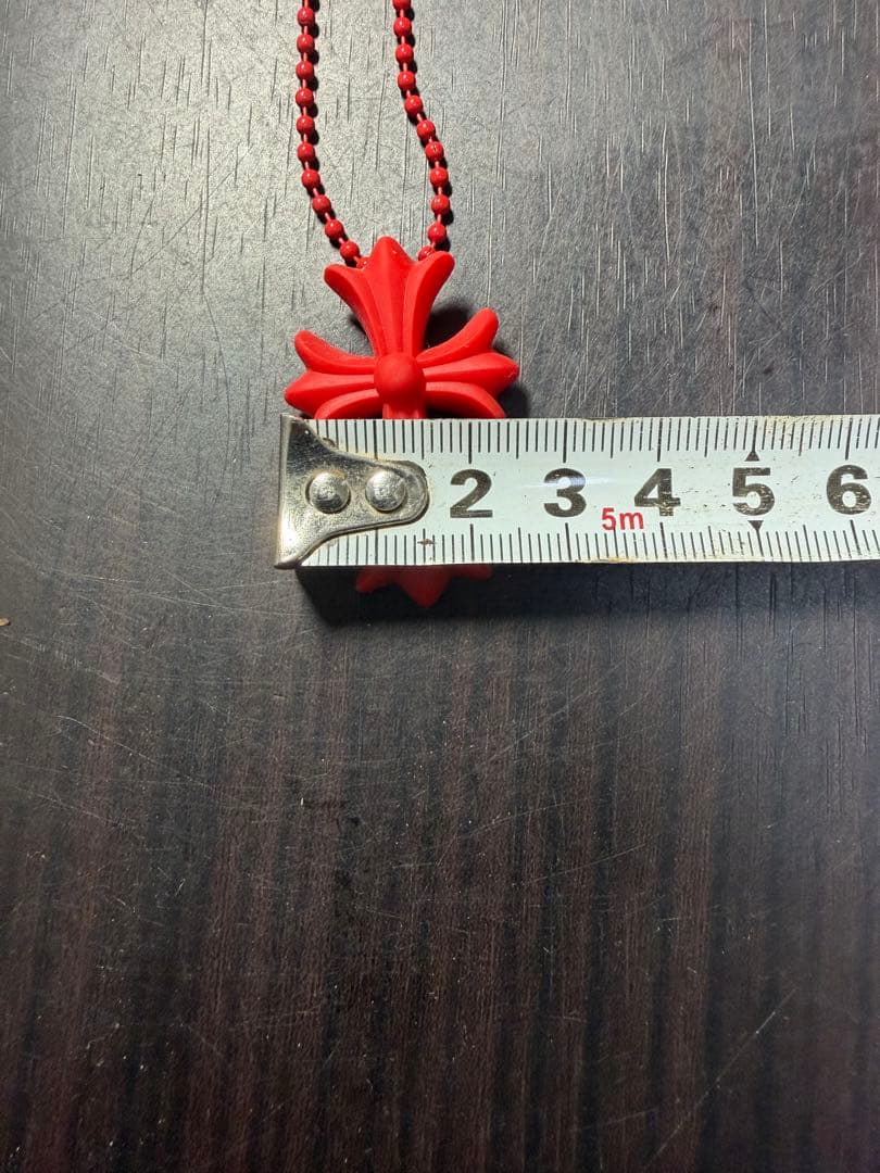 クロムハーツ CHROME HEARTS ラバースモールクロスネックレス