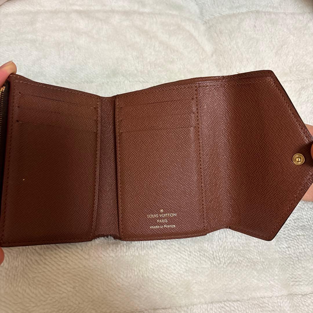 Louis Vuitton 三つ折り財布 ブラウン モノグラム