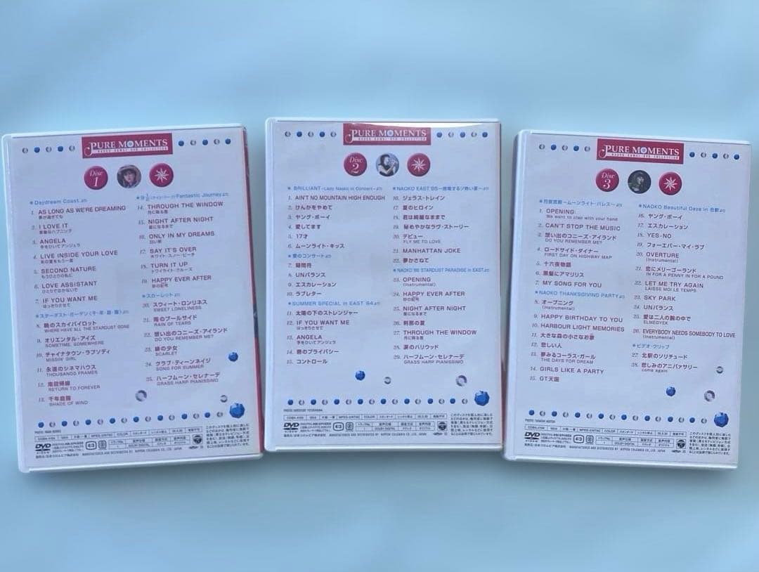 河合奈保子 Pure Moments DVD COLLECTION ★CD未開封