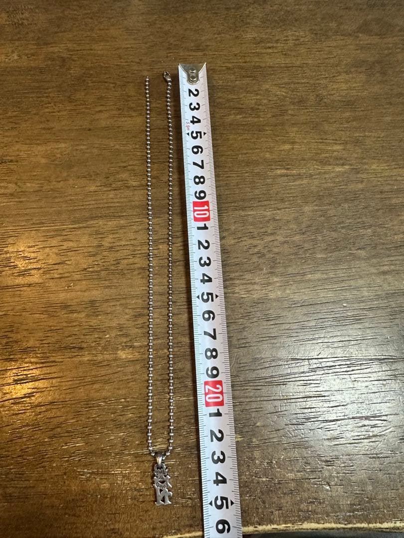 BWLシルバー イニシャルＮネックレス