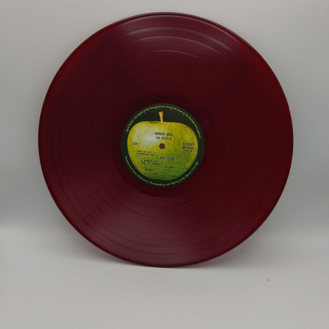 The Beatles/Rubber SoulレコードLPレッド盤ビートルズ