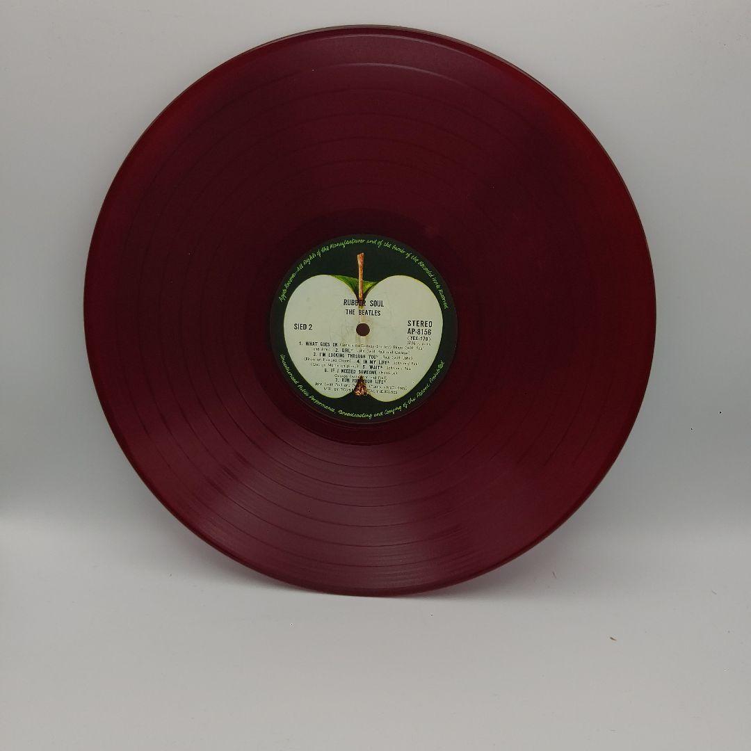 The Beatles/Rubber SoulレコードLPレッド盤ビートルズ