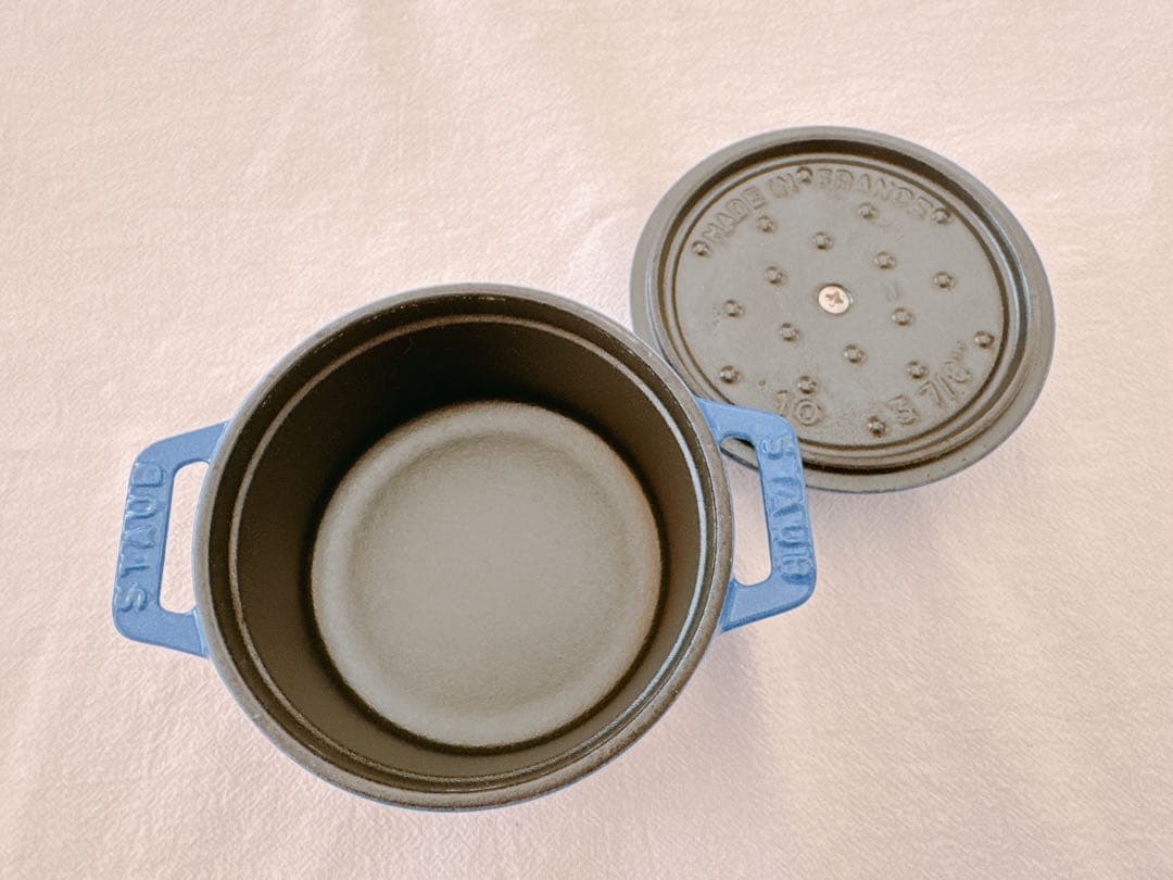 STAUB LA COCOTTE ブルー 10cm