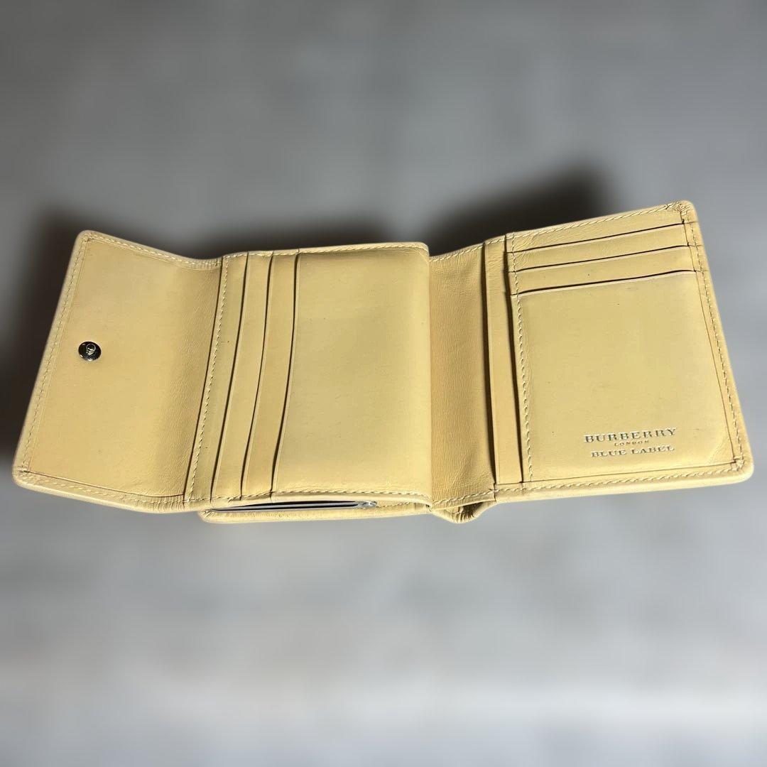 BURBERRY BLUE LABEL バーバリー ブルーレーベル 3つ折り財布