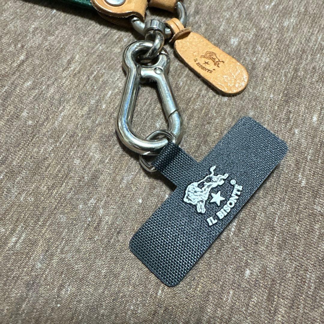 IL BISONTE イルビゾンテ スマートフォン ショルダーストラップ