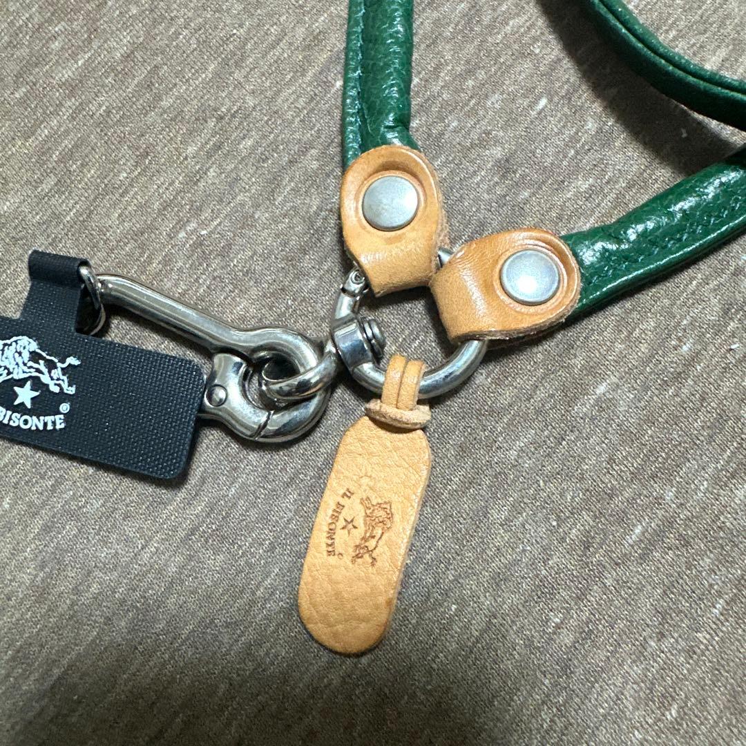 IL BISONTE イルビゾンテ スマートフォン ショルダーストラップ
