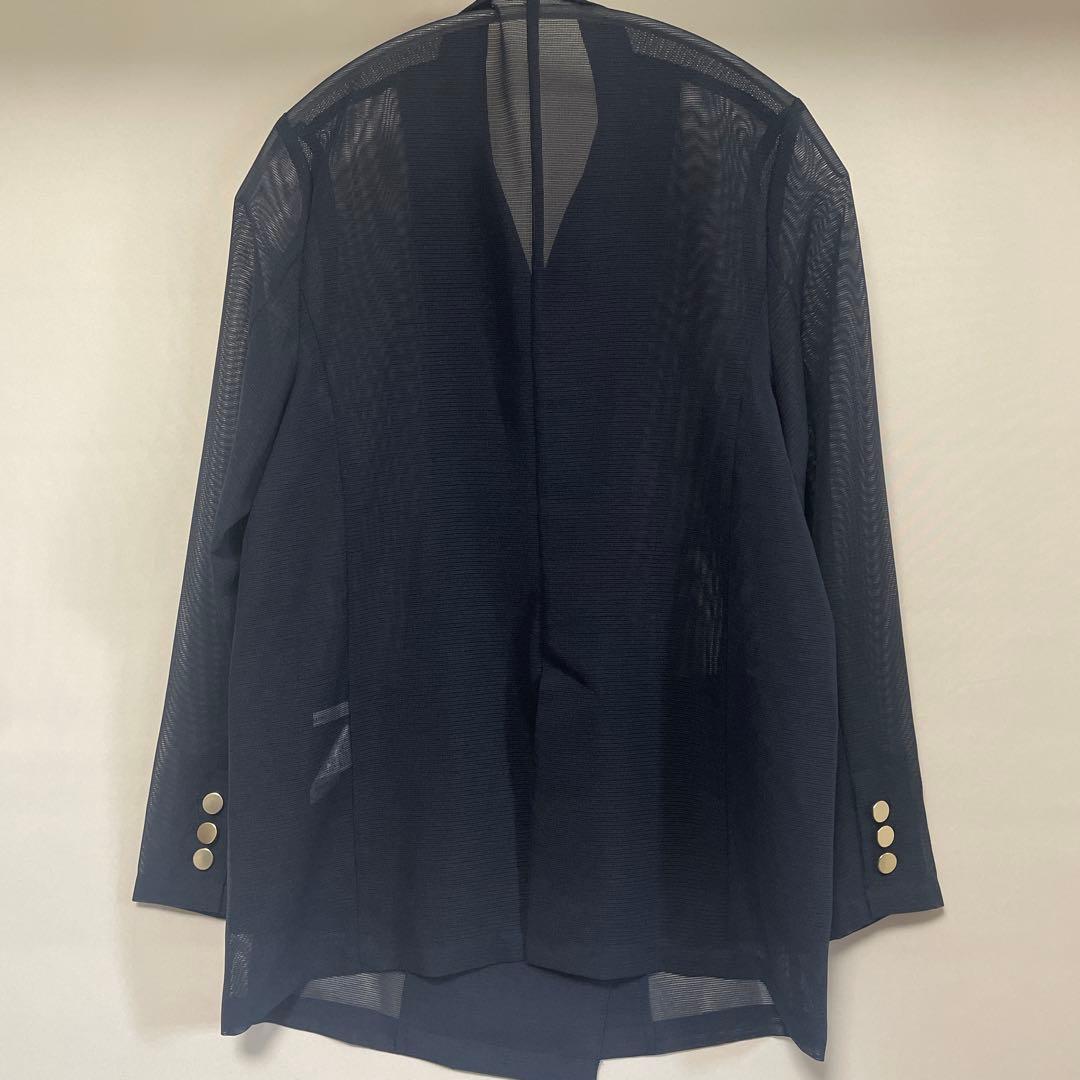 新品　メッシュシアージャケット　ダブルジャケット　LARUTA ラルータ　タグ付