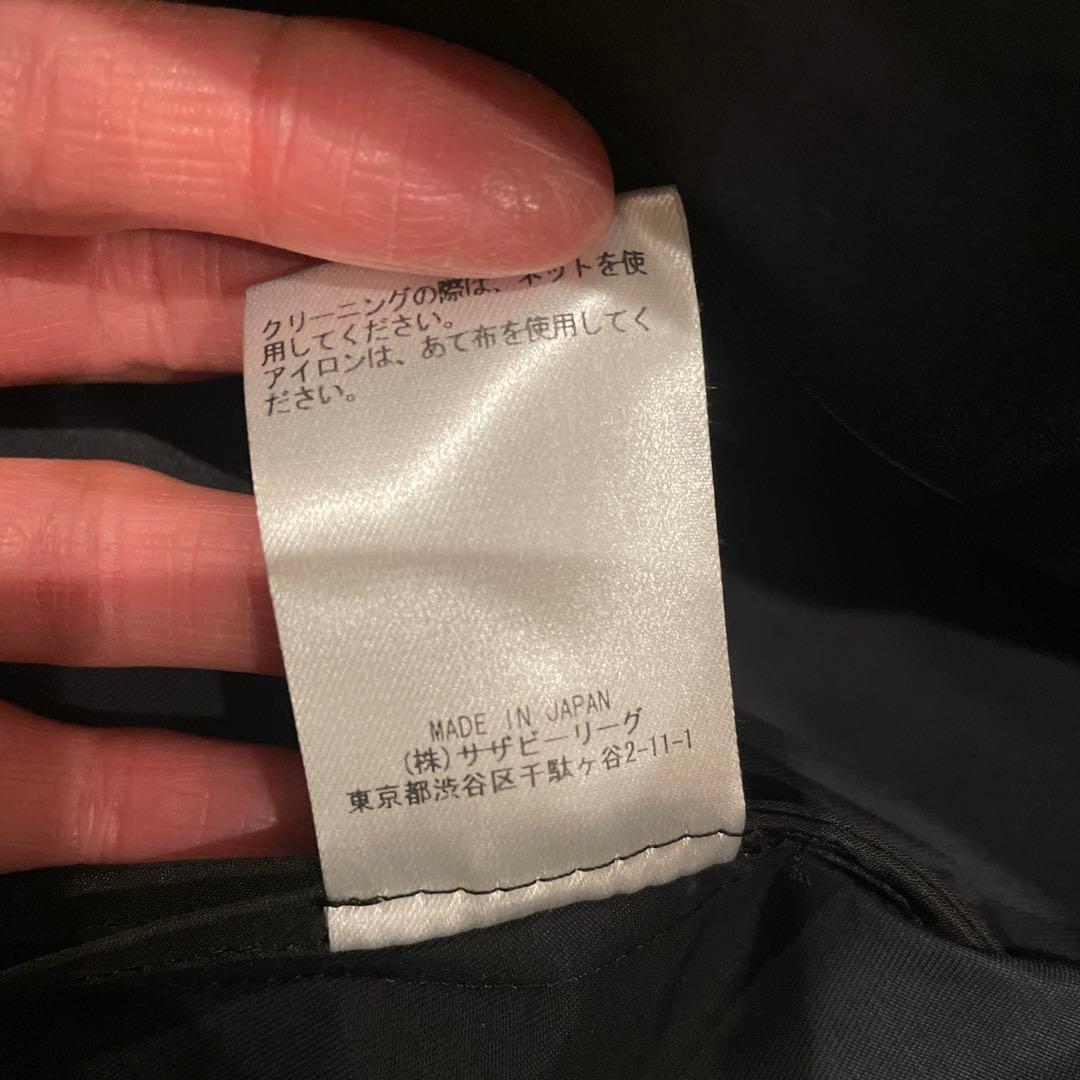ebure ネイビー　トレンチコート