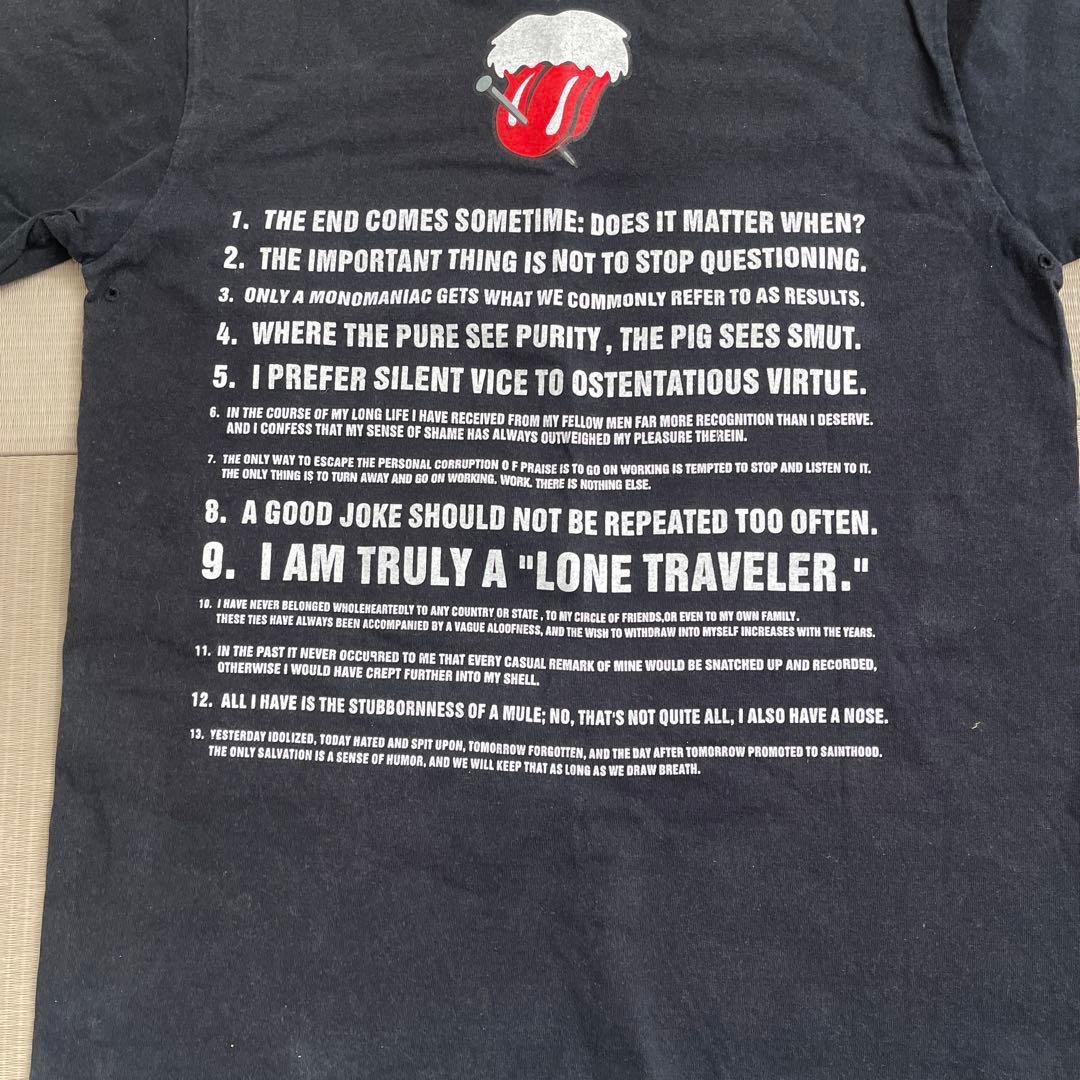 ナンバーナイン　number nine Tシャツ　ローリングストーンズ　ベロT