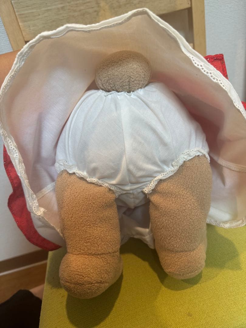 【★週末限定お値下げ⭐︎】シルバニア♡クマの女の子ぬいぐるみLサイズ♡