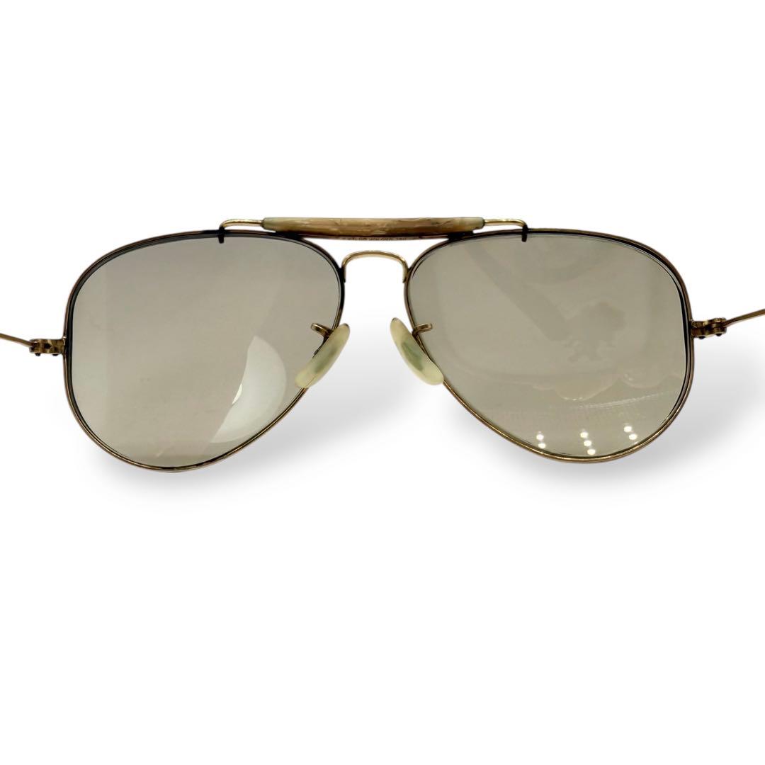 希少★ B&L Ray-Ban USA アビエーター サングラス　ゴールド