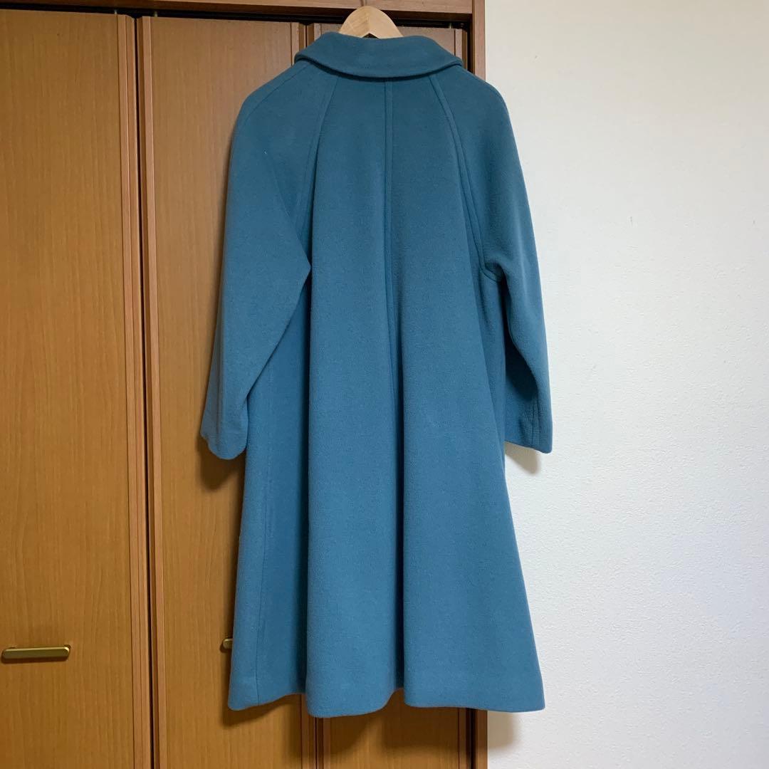 スローブイエナ ロングコート ブルー サイズ038