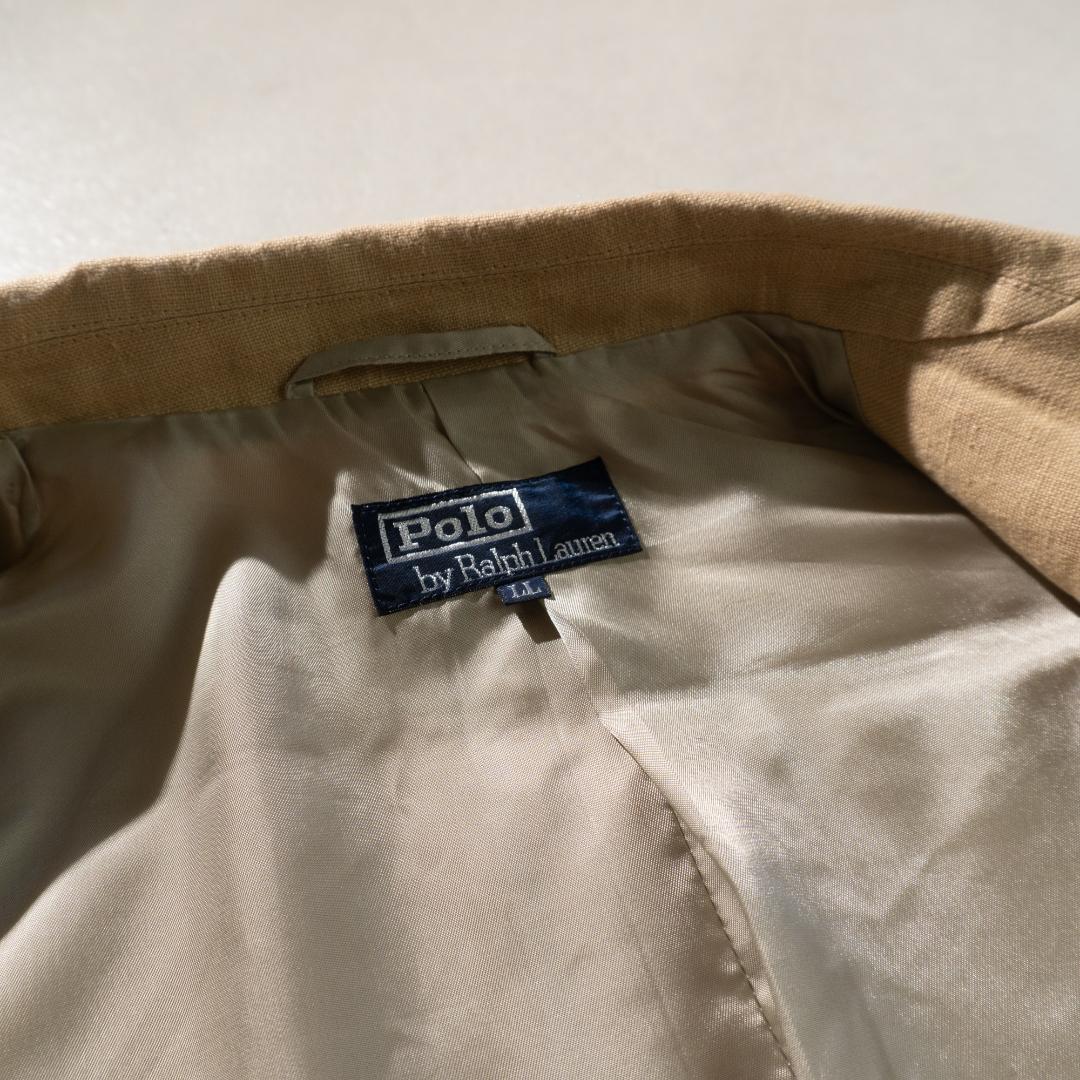 POLO by Ralph Lauren リネンテーラードジャケット/CZ221