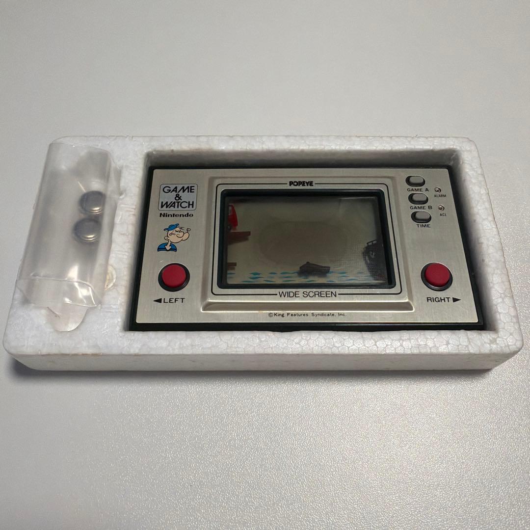任天堂 ゲーム＆ウォッチ ワイドスクリーン　ポパイ PP-23