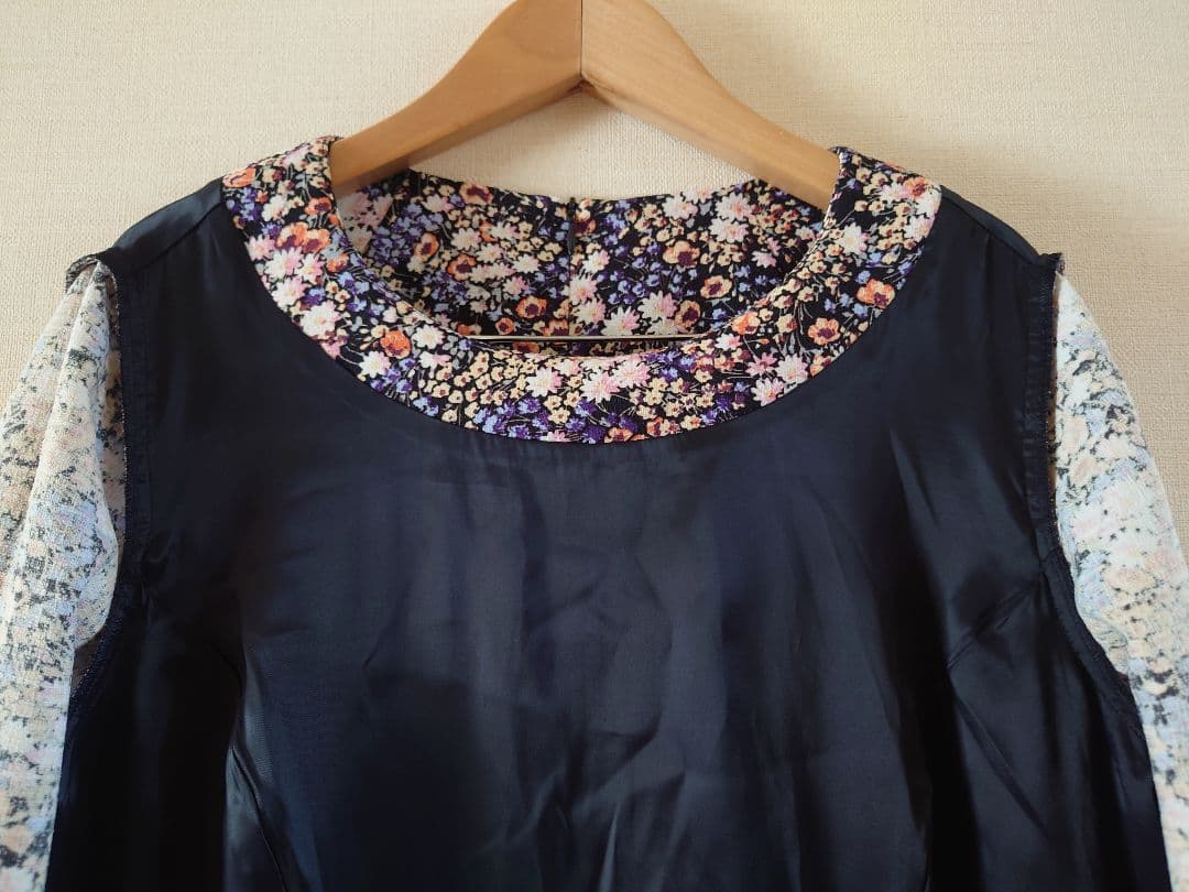 Leilian　レリアン　ワンピース 　花柄
