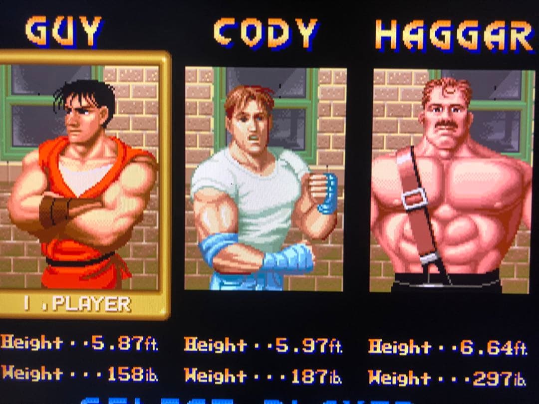 状態良好！CAPCOM ファイナルファイト x68000