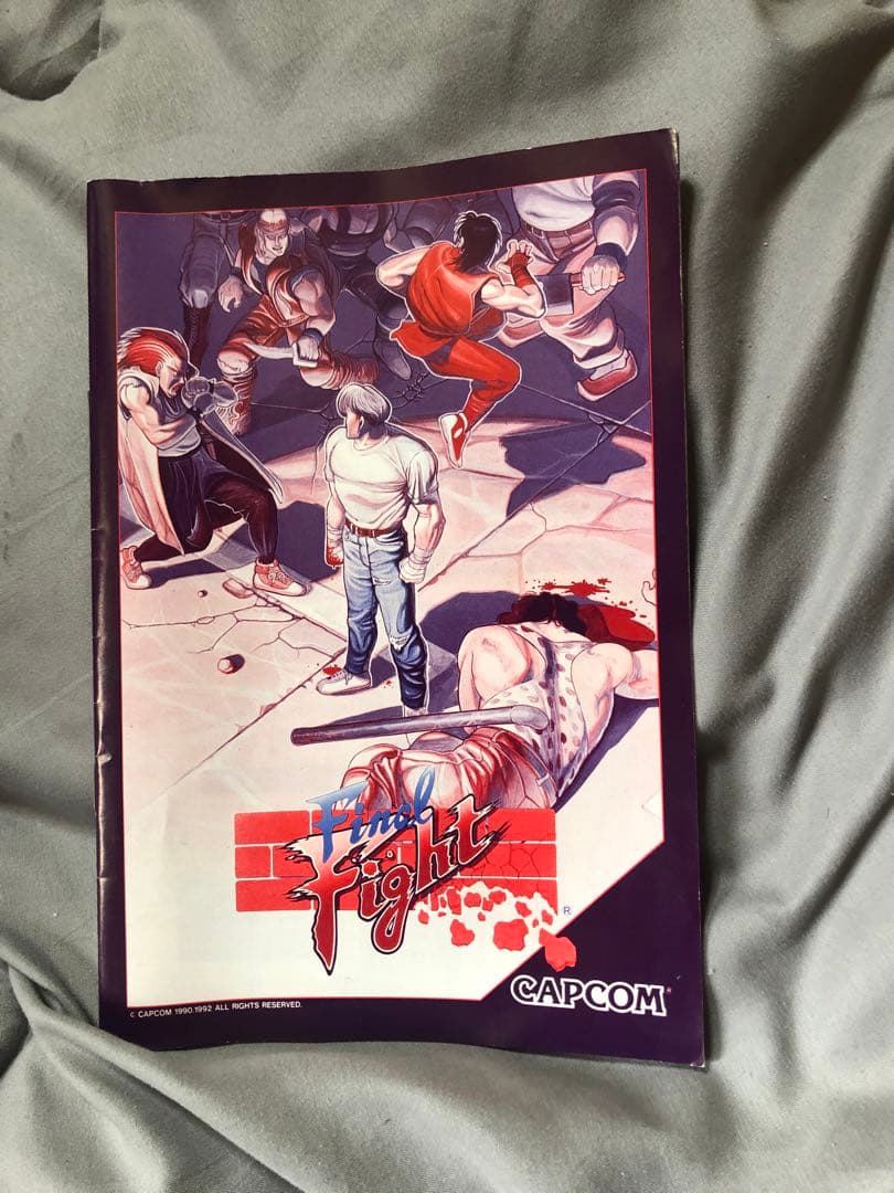状態良好！CAPCOM ファイナルファイト x68000