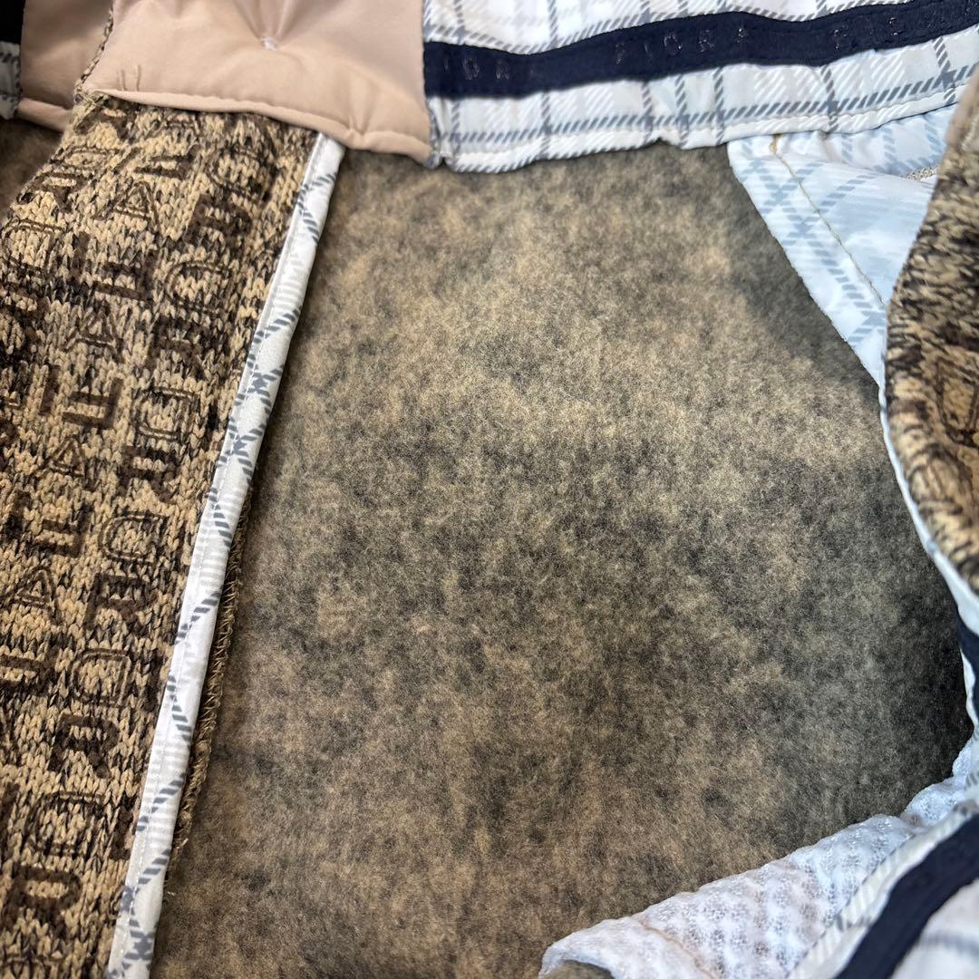 ★新品★ FIDRA ゴルフウェア メンズ 柄パンツ 裏起毛 防寒 ベージュ L