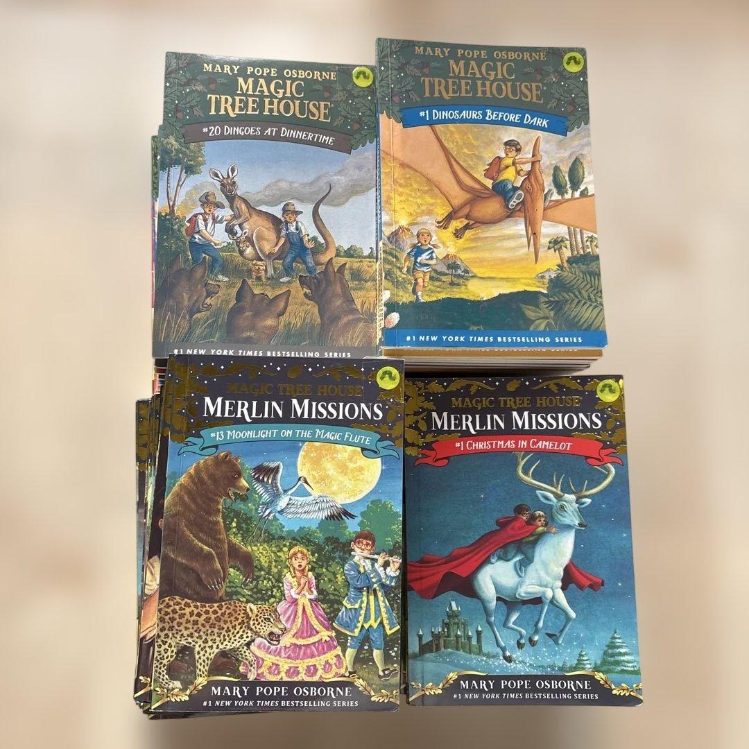 英語　Magic Tree House 60冊セット　Merlin Misson