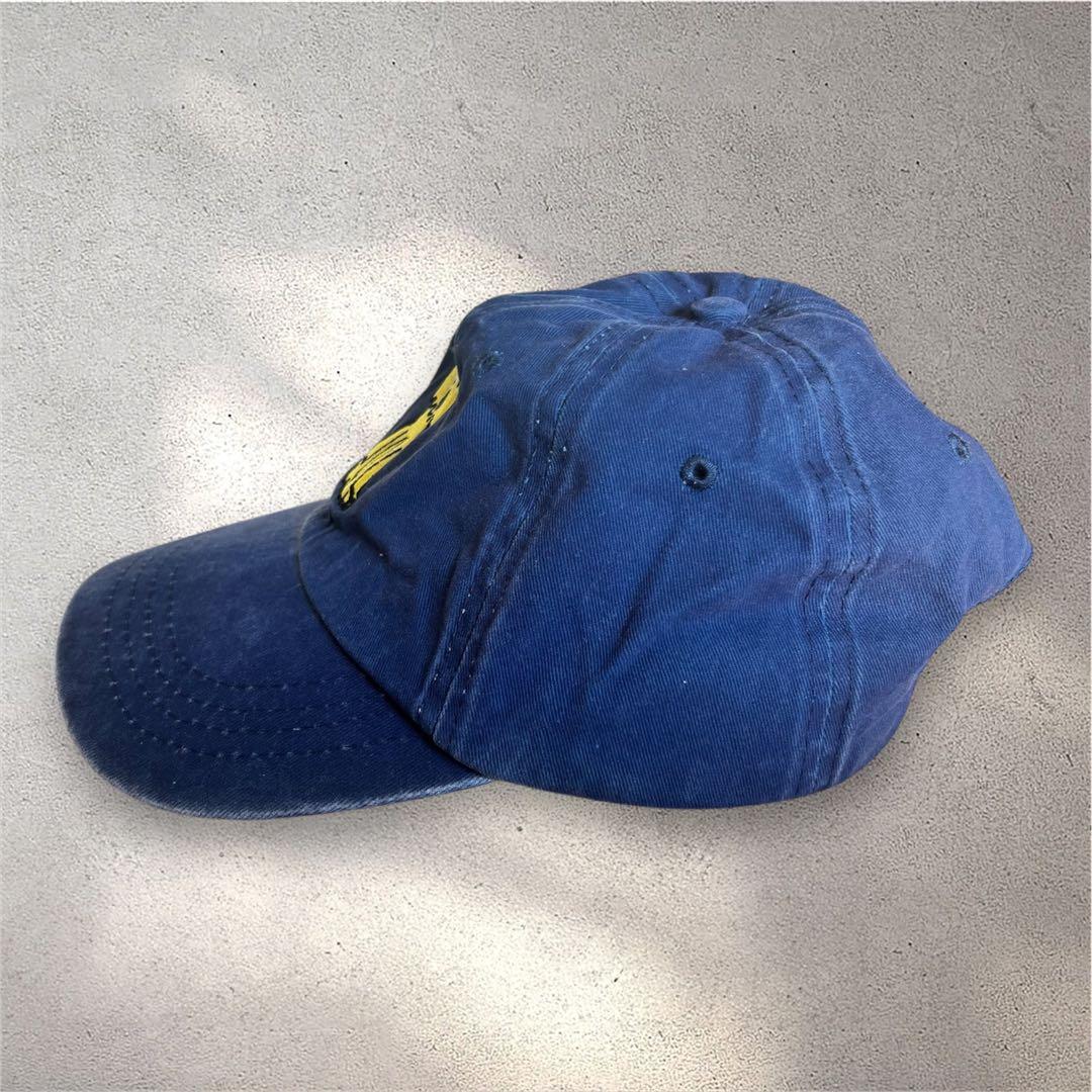 新品【IDEA】Roobarb & Custard フェード加工ネイビーキャップ