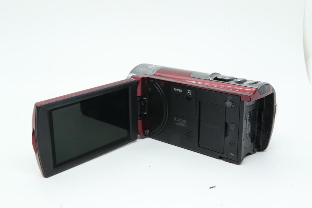 【S2282】 SONY Handycam HDR-CX180 レッド ソニー