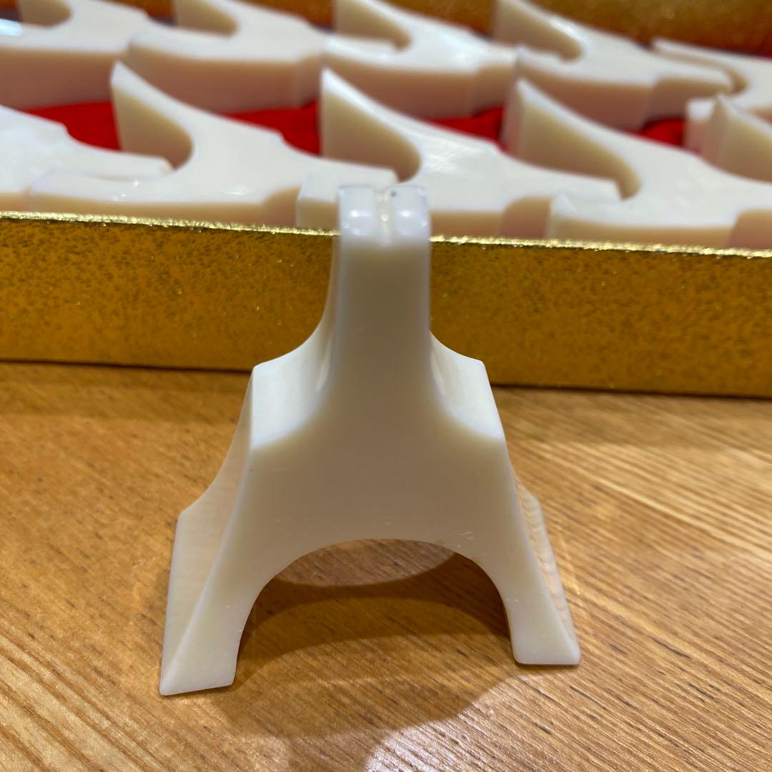ふじ印 富士一琴柱 高級品 白梅 琴 和楽器 ことじ レトロ 小物 格安