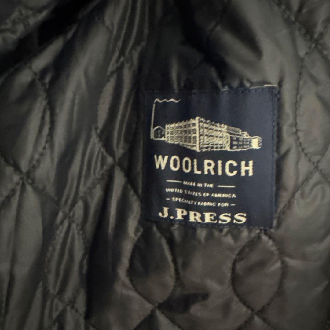 【J.PRESS】ダッフルコート ネイビーとグレーのチェック